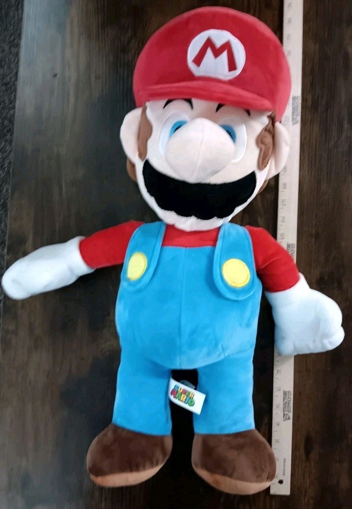 *FREE SHIP* 24″ (60CM) XL SUPER MARIO Plush Stuffed Toy Nintendo