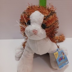 GANZ Webkinz Tiger Plush HM032 (2008) Active Sealed Code Hang Tag