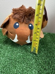 Reversible Plush Mammoth Blue Dino Stuffed Animal Redemption Plus NEW