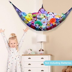 Unicorn Castle Hanging Toy Storage Net for Stuffed Animals (Pack of 1)
