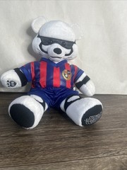 Build A Bear Workshop Star Wars Stormtrooper Bear Plush Barcelona Jersey Soccer