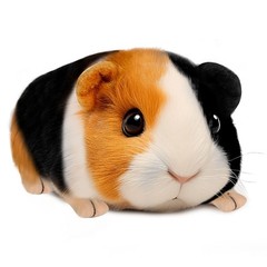 Guinea Pig Stuffed Animal, Cute Guinea Pig Plush for Kids, Realistic Stuffed Ani