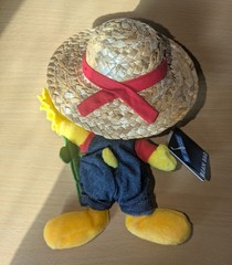 1999 WARNER BROS. STUDIO STORE ‘Tweety Sunflower’ Plush Bean Bag (NWT)