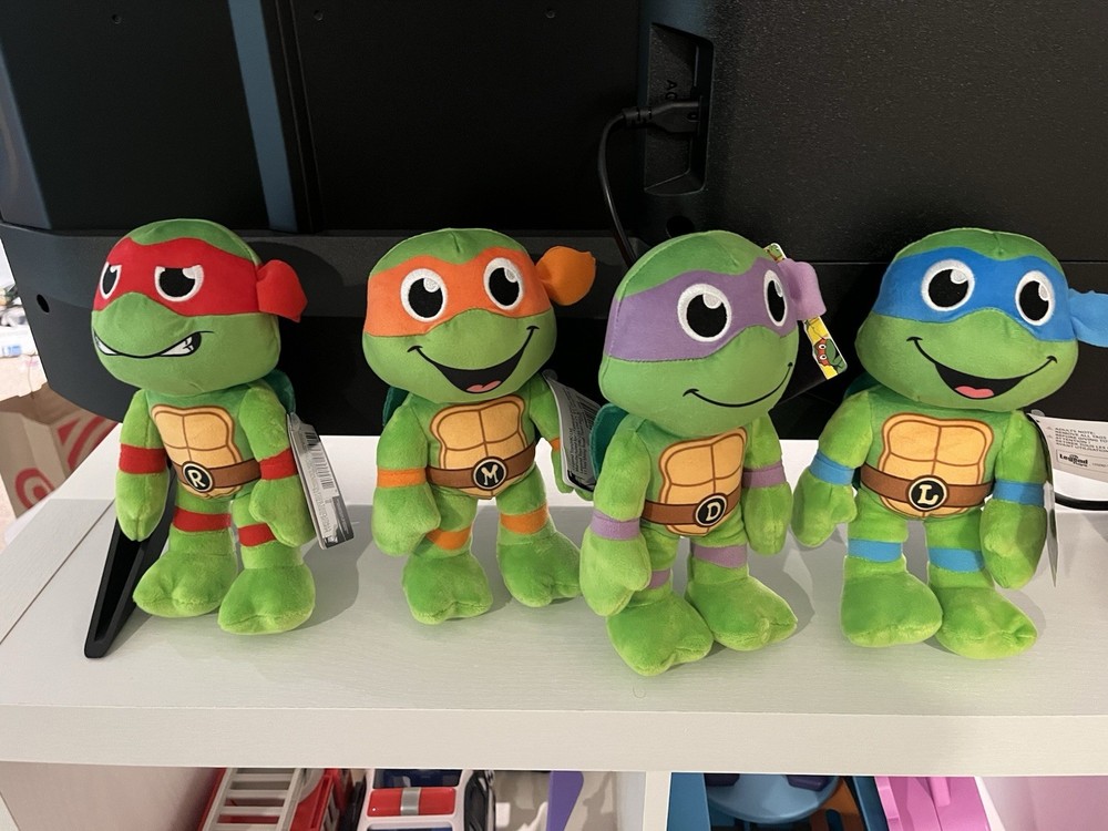 Legend Toys Teenage Mutant Ninja Turtles Raph Leo Don Mikey 8” Plush TMNT Lot 🐢