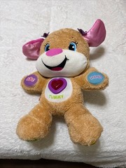 Fisher Price Smart Stages plush talking bear batteries included Video test