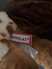 Douglas Co. Cuddle Toys Plus Horse Brown and White Appaloosa Horse Tags 2011
