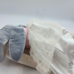 Warm + Cozy Blonde Ballerina Fairy Plush Stuffed Doll w Wings Pink Tutu 20 in