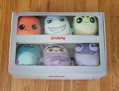 *FREE SHIPPING* Disney Pixar Cuutopia 5” Set of 6 Monsters Inc & Finding Nemo