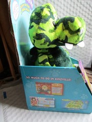 Webkinz Ganz Green Dinosaur HM709WBA Unused Stuffed Animal NWT 8 Inch