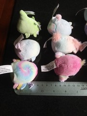 Lot of 14 Squishville Micromallow 2 inch Plush Kelly Toys well loved used toys