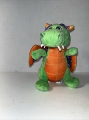 Aurora Plush Legendary Friends Dragon Green Orange Purple Sparkly W/Magic Sound