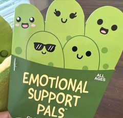 Emotional Support Pickles Plush Set – 5 Stuffed Toys & Basket by Relatable ( New