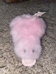 Ganz Teeny Google Mini 5″ Bean Plush Duck 1999 Vintage Easter PINK Platypus