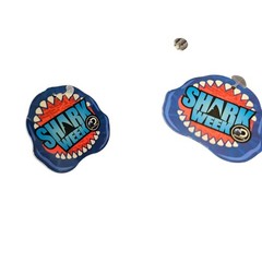 2 Count DanDee Collector’s Choice Discovery Shark Week Keychain Shark