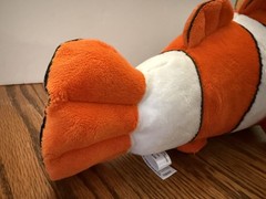 Aurora Clown Fish Plush 17″ Orange Stuffed Animal Destination Nation~Gently Used