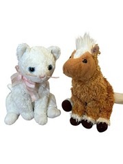 Beanie Baby TY Cat Horse Pony Stuffed Animal Collectible Toys Plush 2000s Y2K