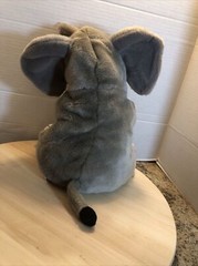 National Geographic 2015 Lelly Elephant Plush Hand Puppet