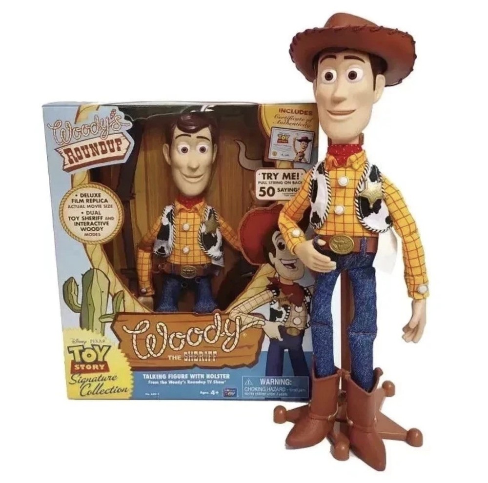 Toystory Signature Collection Thinkway Talking Woody Doll Sealed Gift