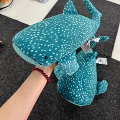 New Jellycat Gobfrey Whale Shark 40cm Plush Toy – Gift Ready with Tag & Dust Bag