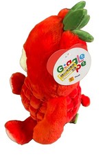 Giggle Scape Strawberry Bear Plush Red/Green Washable Approx 16” New With Tags
