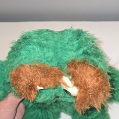 Vtg 1970s Oscar the Grouch Plush Sesame Street Knickerbocker Muppet 10″ Toy