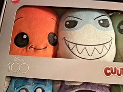 Cuutopia 5” Squishy Plush Stuffed Animal Toys- Set of 8 Disney 100 Pixar Mattel