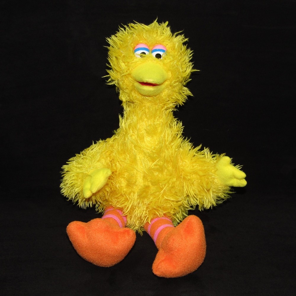 Big Bird Sesame Street Place Workshop Sea World Busch Gardens 15″ Tall Plush