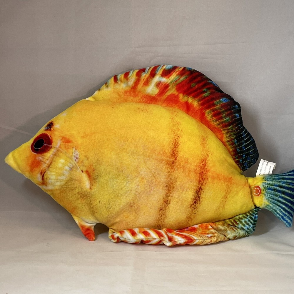 Bstaofy LED Tropical Fish Nightlight Plush Stuffed Animal 16.5″