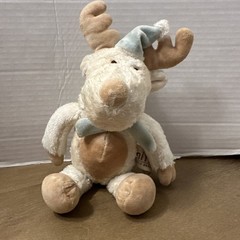 MiYim Plush Stuffed Moose Baby 9″ in / Simply Organic