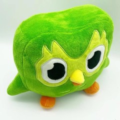Lovely Green Plushie of the Owl Cartoon Anime Plush Toy Soft Stuffed Animal Plus