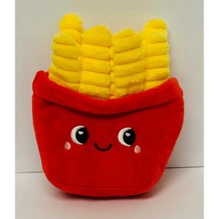 Kawaii French Fries Plush Small Red Yellow Smiling Fast Food Stuffed Toy 6 Inch