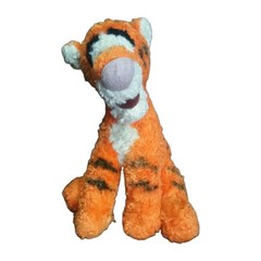 Disney Parks Winnie The Pooh Tigger Plush Stuffed Animal Doll Orange 9”