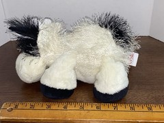GANZ Webkinz Lil ‘Kinz Cow HS003 Plush Black & White Animal Stuffed Toy No Code