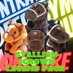 Deep Impact, Contrail Plush toy Japanese Horse Racing Triple Crown Legend Pack