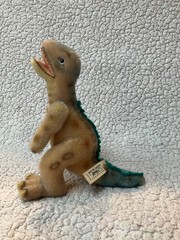 1991 STEIFF TYROS REPLICA 1959 TYSUS TYRANNOSAURUS REX 401718 FULLY TAGGED#00579
