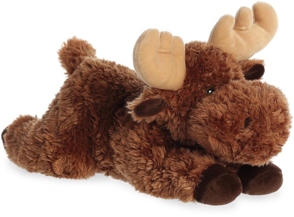 Aurora® Adorable Flopsie™ Moose Stuffed Animal – Playful 12 inches, Multi