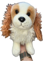 Auswella Cavalier King Charles Spaniel Plush Puppy Dog Stuffed Animal Toy