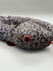 BJ Toy Co Giant 70″ Plush Snake Spotted Animal Print Stuffed Toy NWT 2011