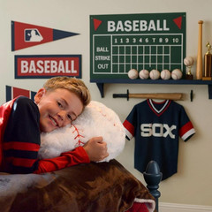 3D Baseball Plush Pillow for Boys – Soft, Tear-Resistant, Washable Throw Toy 18