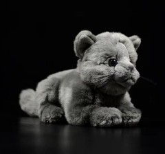 British Shorthair Cat 8 Inch Stuffed Animal Plush Toys Toddler Doll Kids Gifts