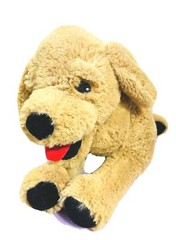Lot Fancy Golden Retriever Plush Puppy Dog Silky Soft 22″ Long Stuffed Animal￼