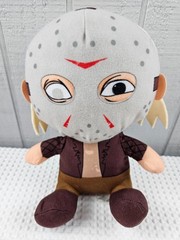Friday The 13th Jason Voorhees Plushy Horror RARE Big Head Plush 10″ Brown Shirt