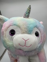 NEW Kelly Toy 30″ Pillow Chums Lucinda the Llamacorn Plush Bee Happy Collection