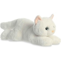 Aurora World Plush – Flopsie – PRECIOUS WHITE KITTY (12 inch) Stuffed Animal Toy