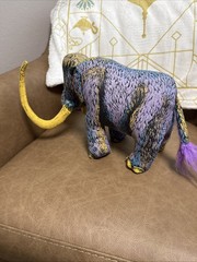 Vintage Woolly Mammoth Plush Stuffed Animal By Applause Determined Products Inc