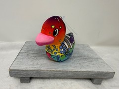Pop Soft PSYCHEDELI DUCK 4″ Beanbag Plush Toy by Cepia