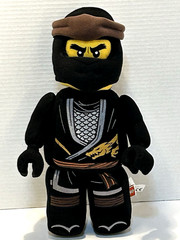Manhattan Toy LEGO NINJAGO Cole Ninja Warrior 13” Plush/2022/Nice Condition