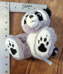RBI Ron Banafato Footsies Sweet Feet Raccoon Plush 7in Gray Black Forest Animal