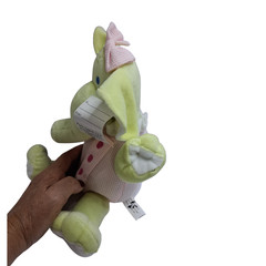 Vintage Plush Appeal Elephant Plush Toy Pink Outfit Stuffed Animal w/ Tag Cute C