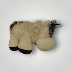 Ganz Cow Plush Fuzzy Stuffed Animal 8” Black White HM003